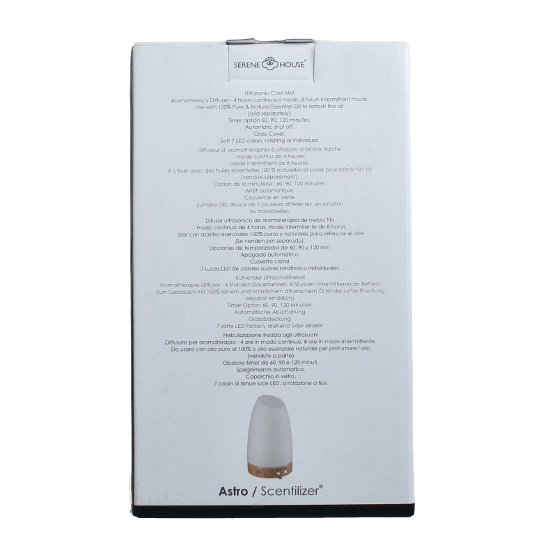 Serene House Aroma diffuser astro wit 1 Stuks