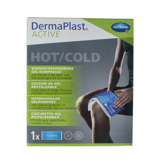 Dermaplast Active hot & cold 12 x 29cm 1.00 Stuks