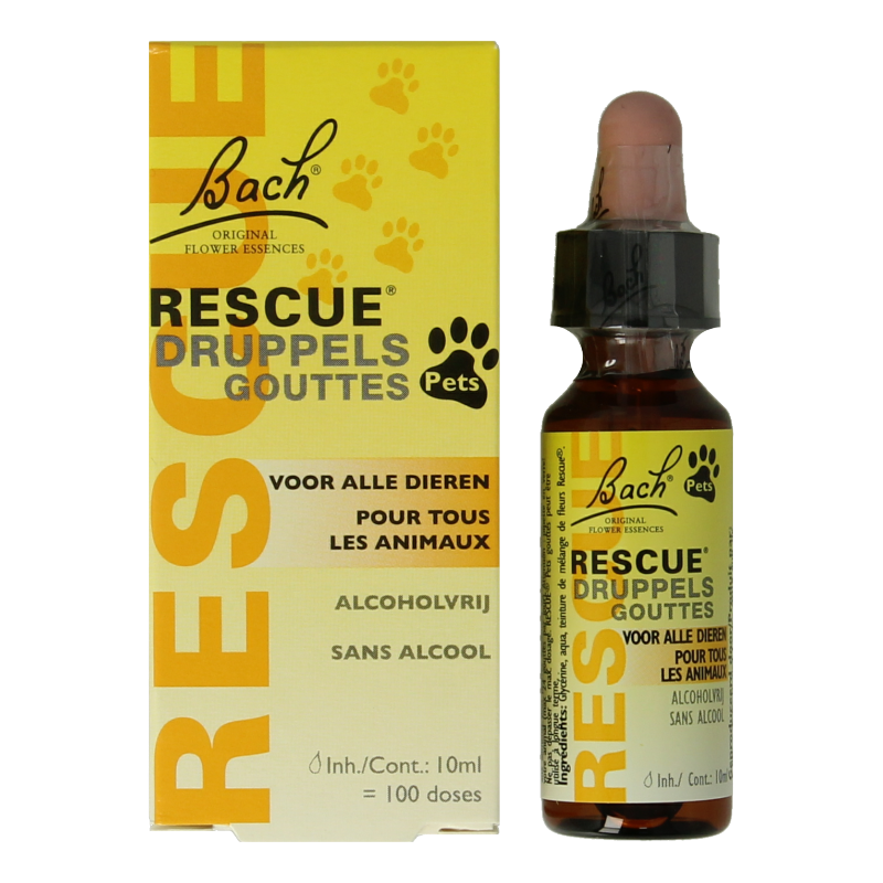 Bach Rescue Rescue pets druppels 10 Milliliter