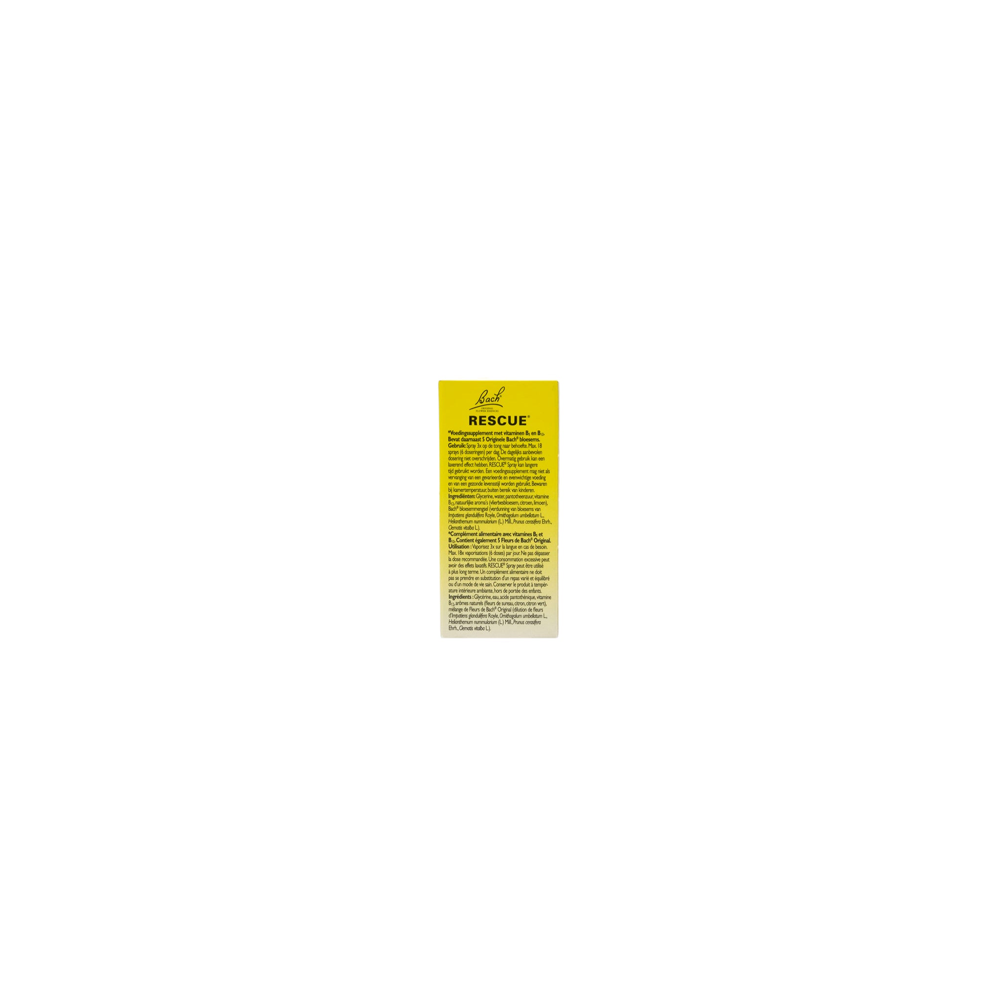 Bach Rescue Rescue remedy spray 7.00 Milliliter
