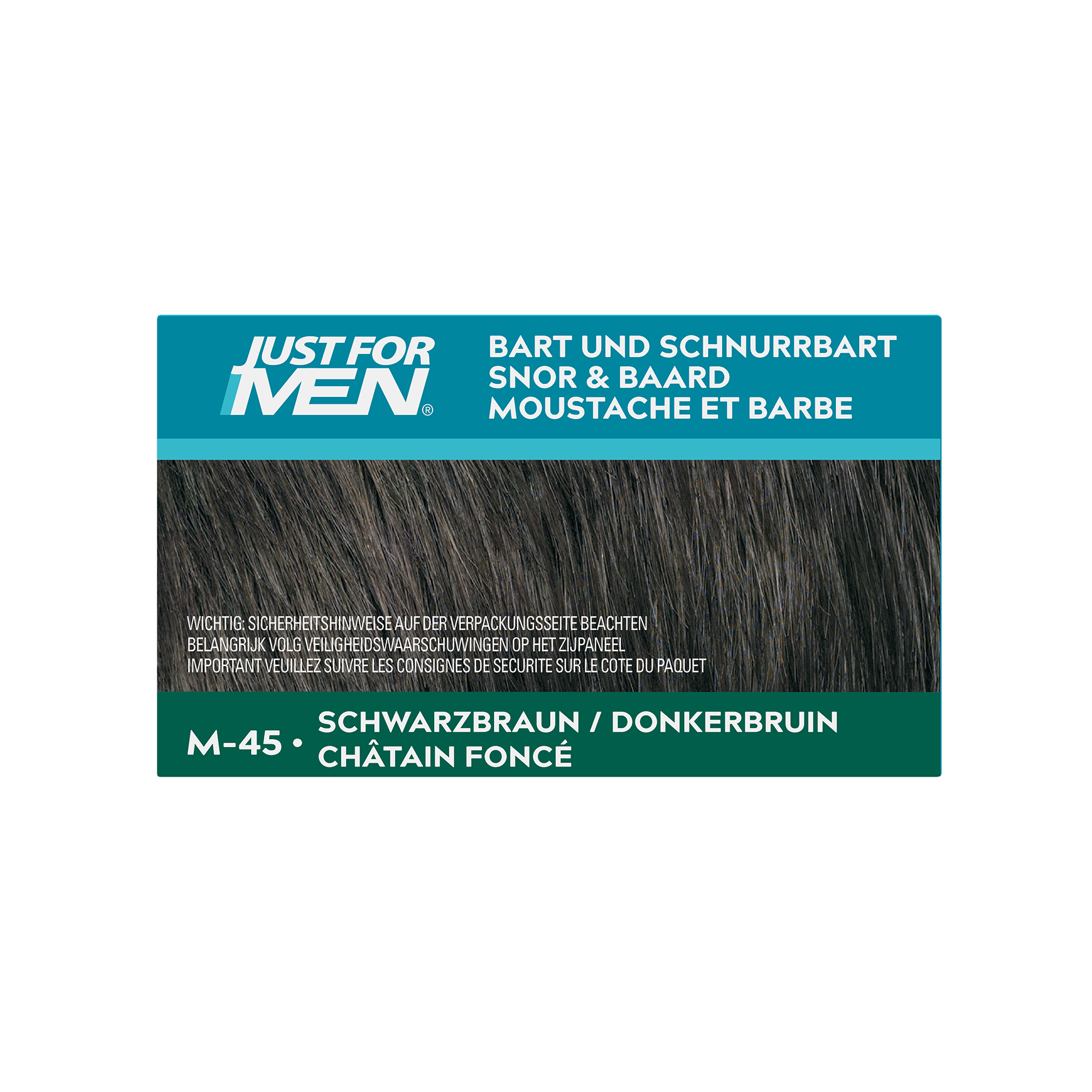 Just For Men Snor & baard donkerbruin M45 14.00 Gram
