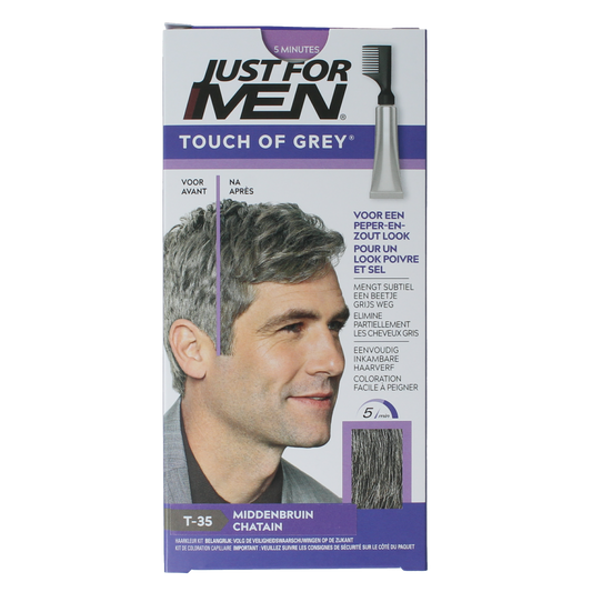 Just For Men Touch of grey T-35 middenbruin 40.00 Gram