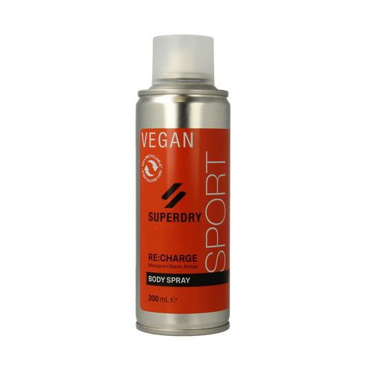Superdry Sport RE:charge Men's body spray 200 Milliliter
