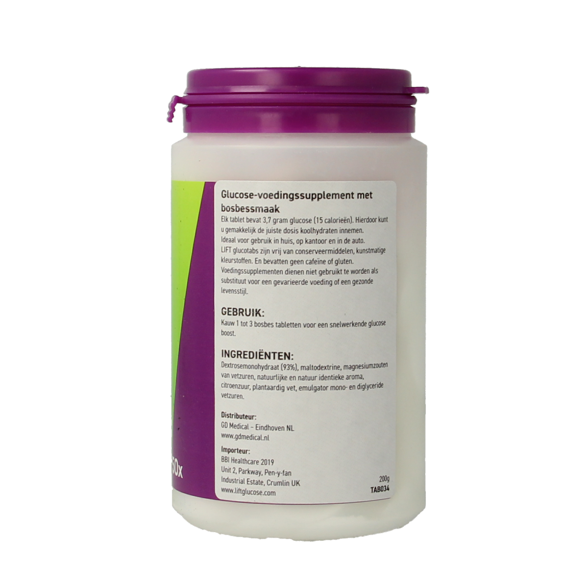 Lift Blueberry burst glucose 50.00 Tabletten