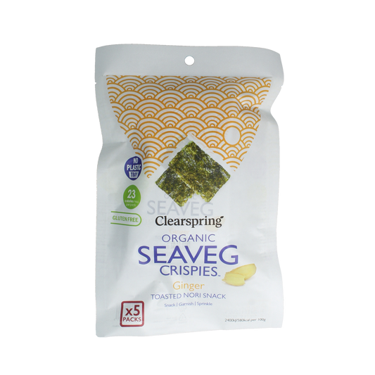 Clearspring Seaveg - crispies ginger multipack bio 20.00 Gram
