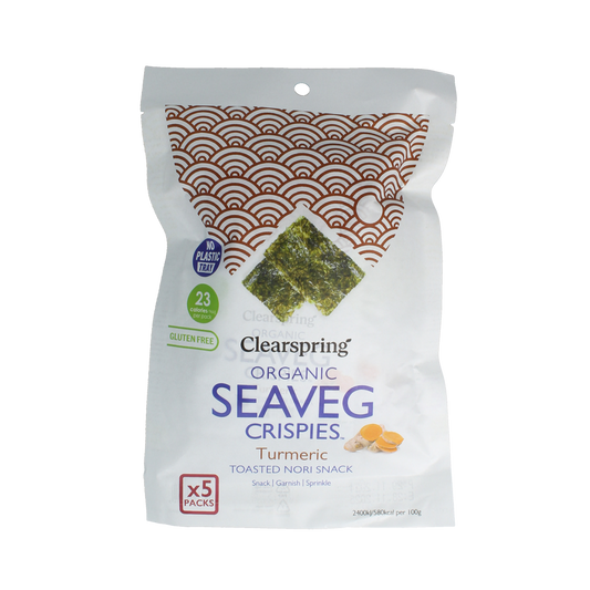 Clearspring Seaveg - Crispies turmeric multipack bio 20.00 Gram