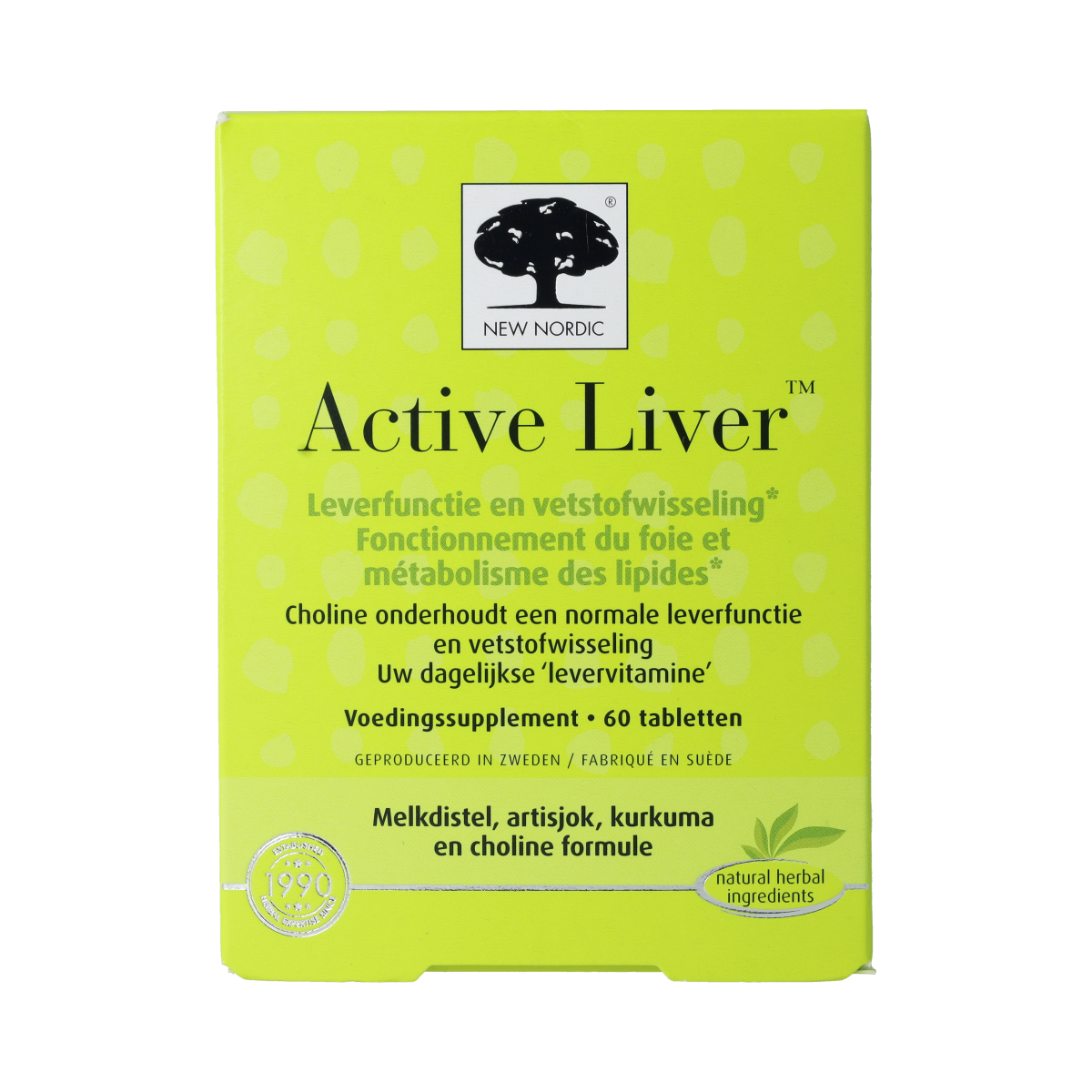 New Nordic Active liver 60.00 Capsules