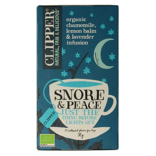 Clipper Snore & peace bio 20.00 Zakjes