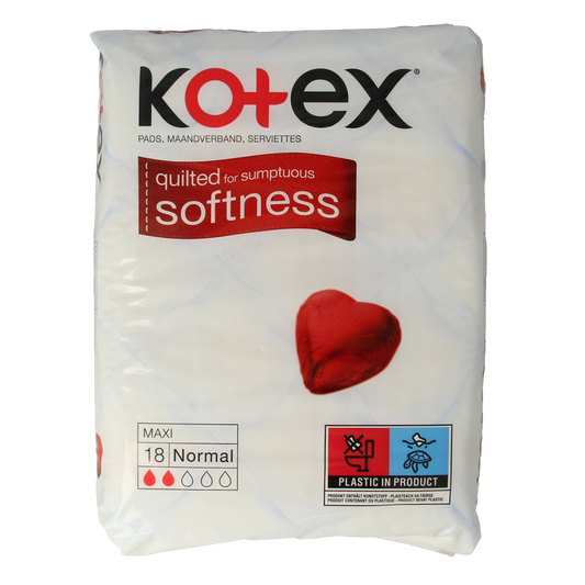 Kotex Maxi normaal 18.00 Stuks
