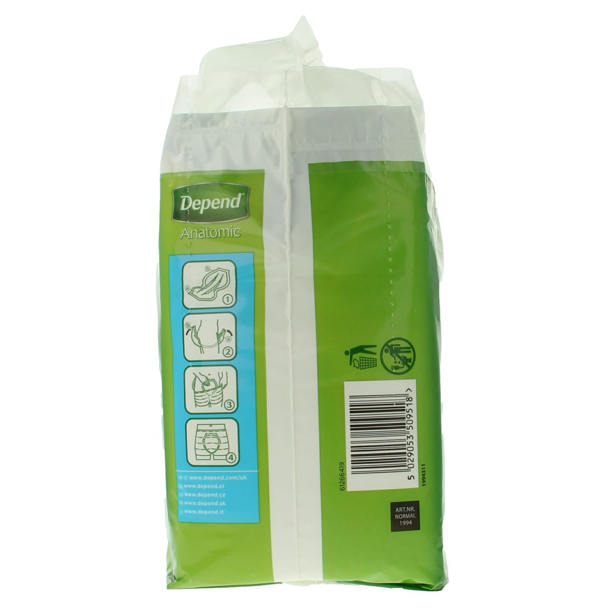 Depend Anatomic normaal 16 Stuks