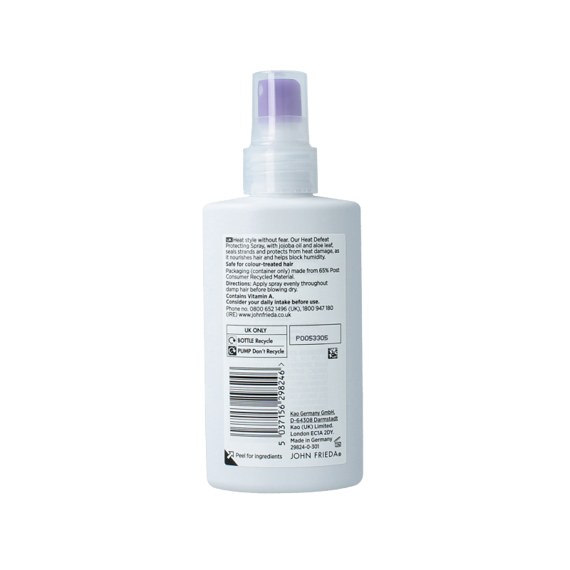 John Frieda Frizz ease heat defeat protecting spray 150 Milliliter