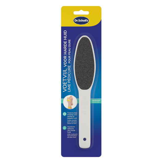Dr. Scholl's Voetvijl harde huid dubbelzijdig carbon 1 Stuks