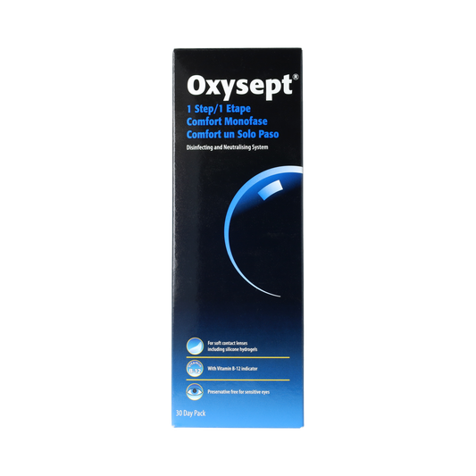 Oxysept 1 Step lenzenvloeistof voor 1 maand 300.00 Milliliter