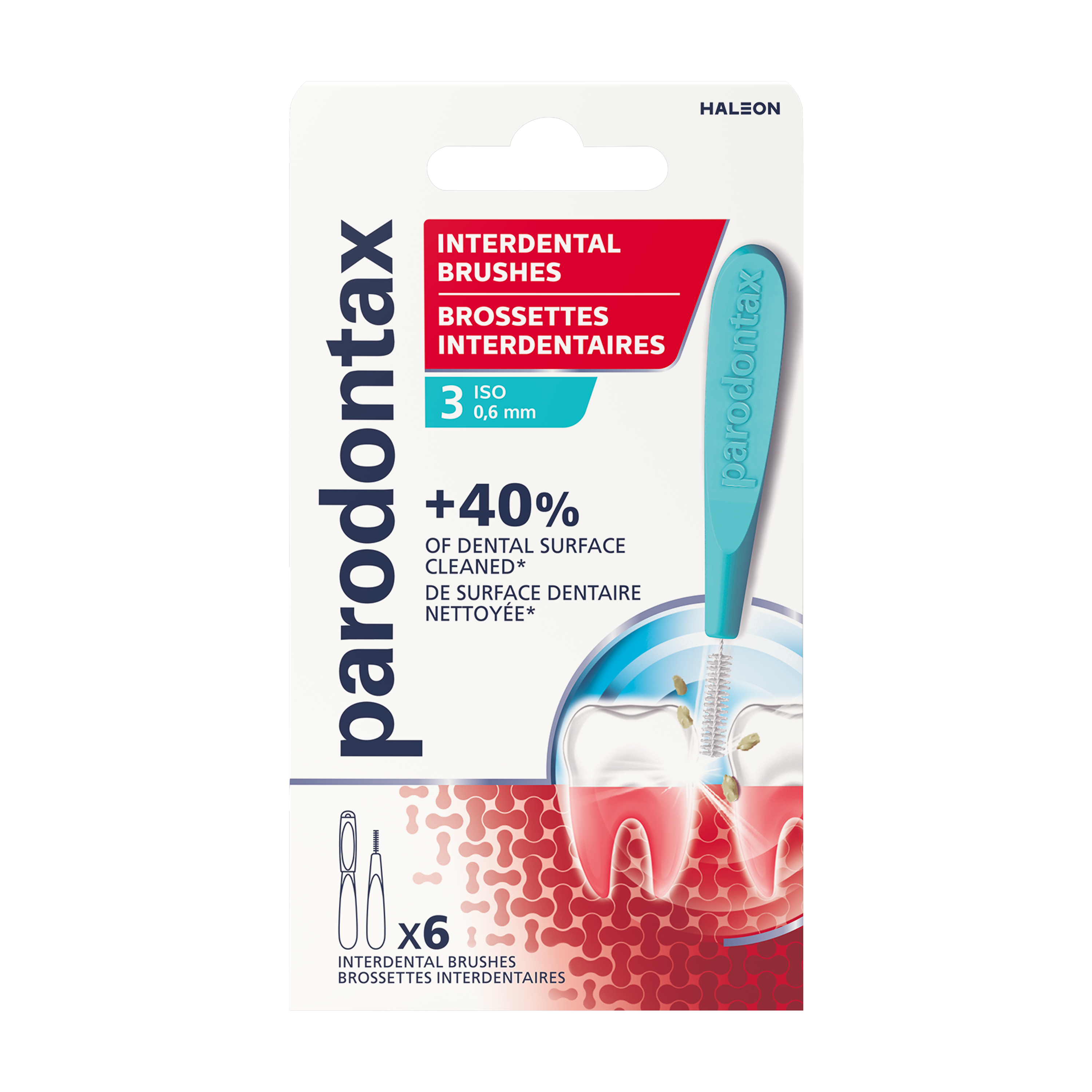 Parodontax Interdental size 3 6.00 Stuks