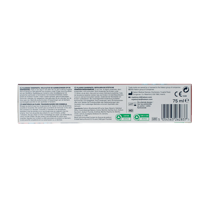 Parodontax Tandpasta active gum repair whitening 75 Milliliter