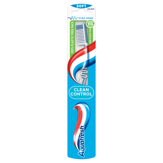 Aquafresh Tandenborstel clean control soft 1.00 Stuks