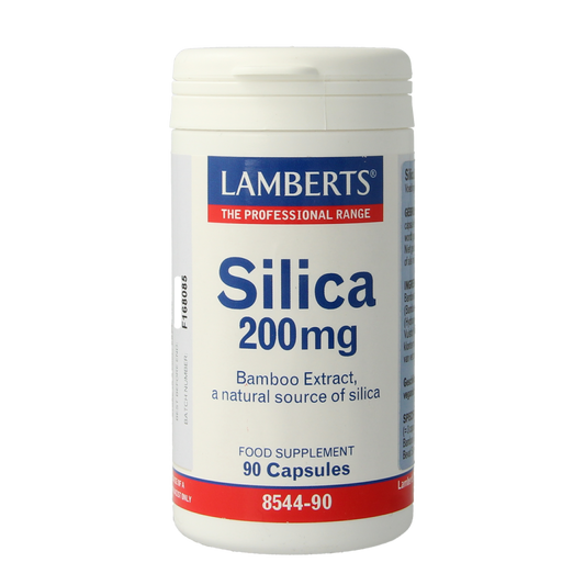 Lamberts Kiezelzuur uit bamboe (silica 200mg) 90.00 Vegetarische capsules