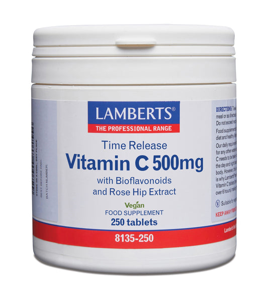 Lamberts Vitamine C 500 time released & bioflavonoiden 250 Tabletten