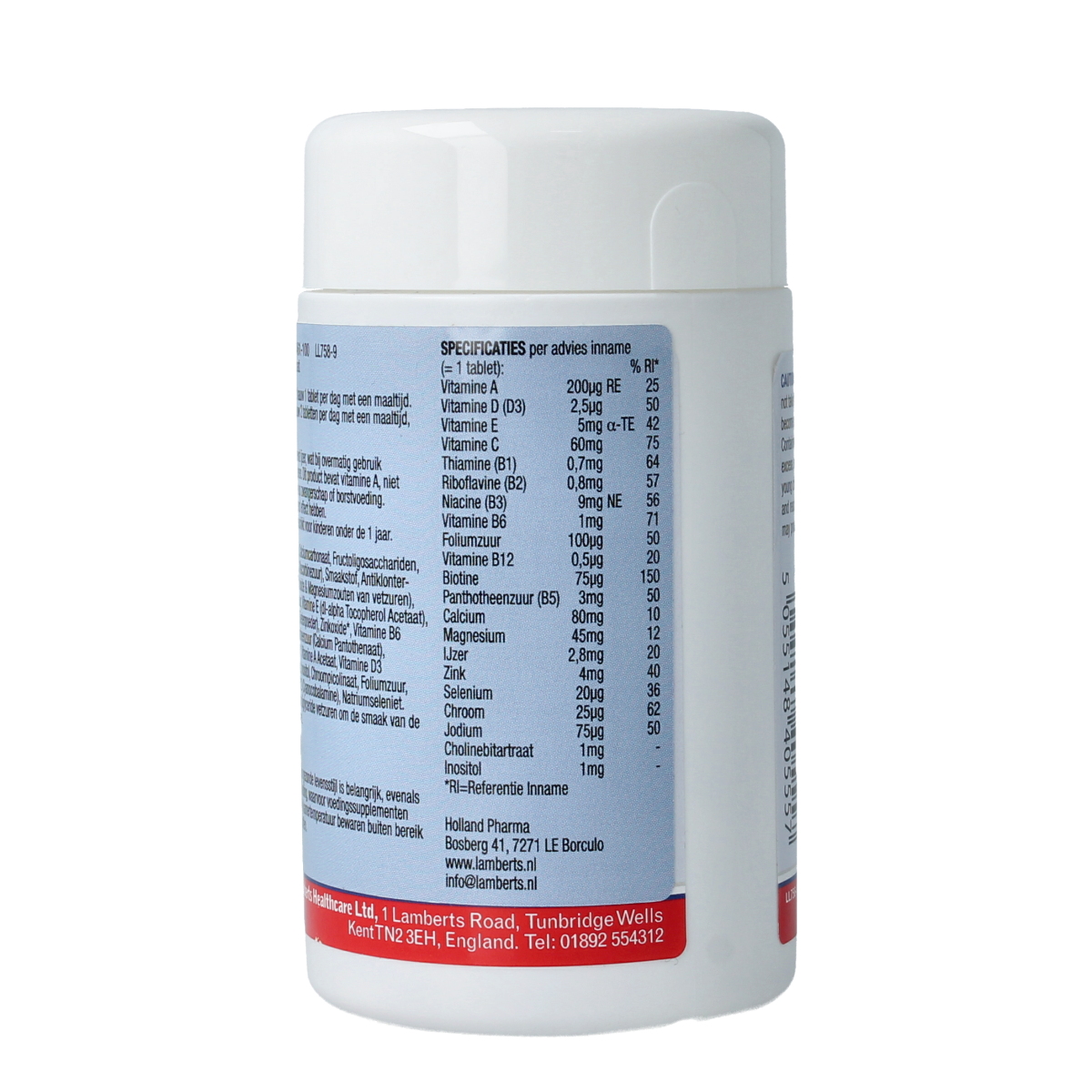 Lamberts Multi-guard for kids (playfair) 100.00 Kauwtabletten