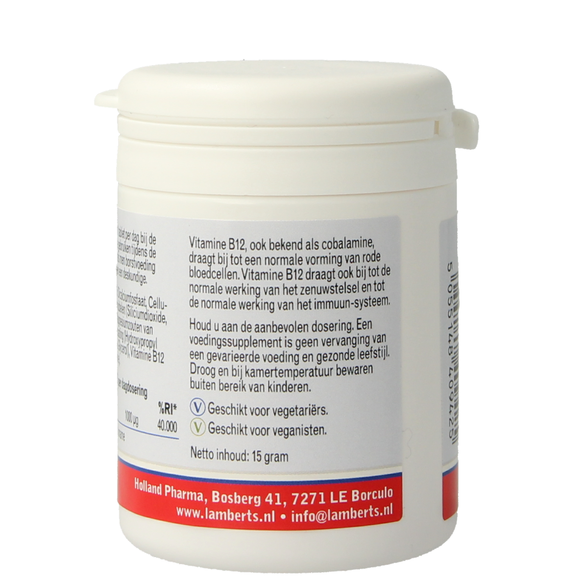 Lamberts Vitamine B12 methylcobalamine 1000mcg 60.00 Tabletten