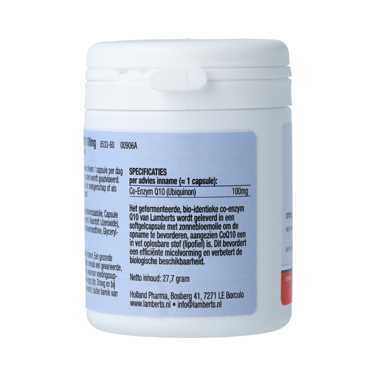 Lamberts Co enzym Q10 100mg 60.00 Capsules