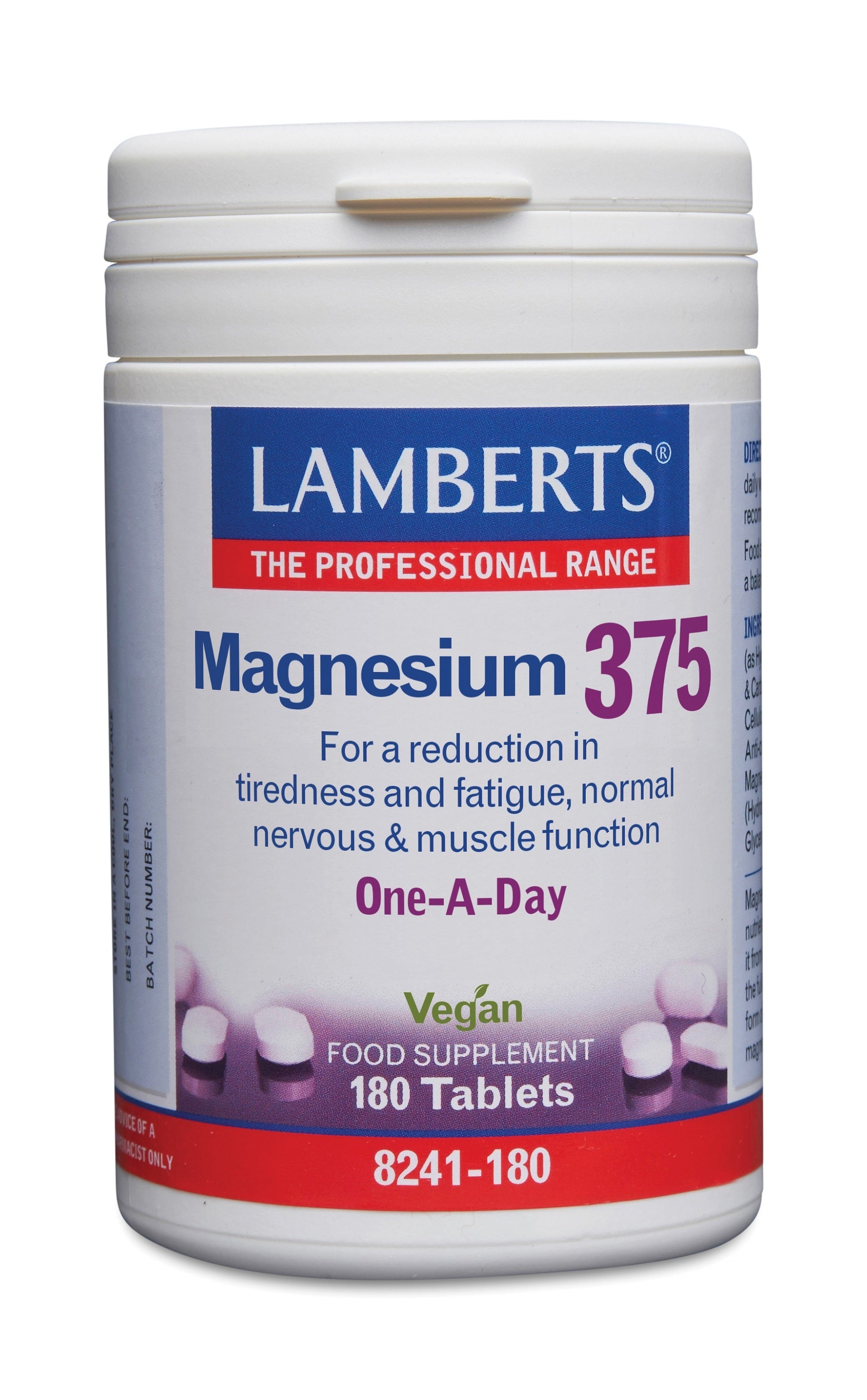 Lamberts Magnesium 375 180 Tabletten