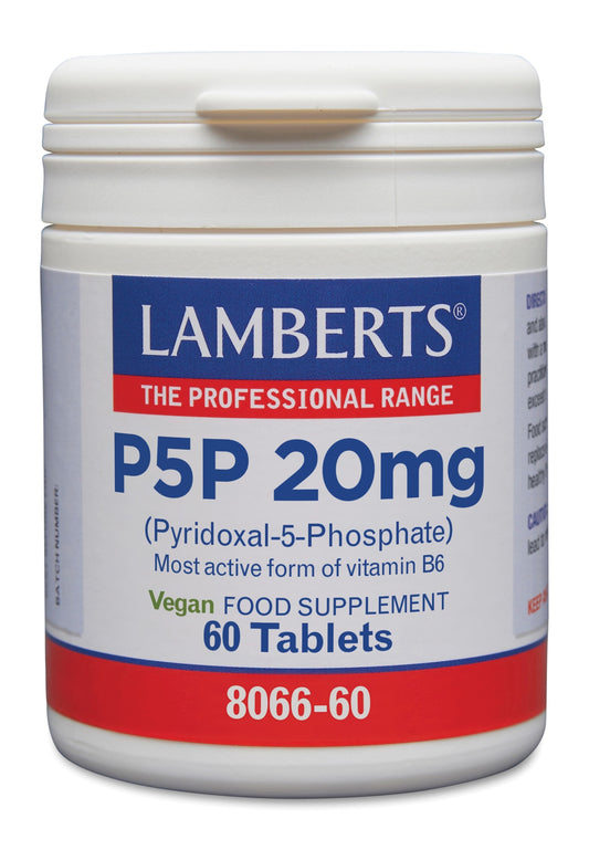 Lamberts Vitamine B6 (P5P) 20mg 60.00 Tabletten