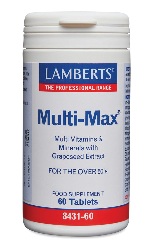 Lamberts Multi-Max multi met druivenpitextract 60.00 Tabletten