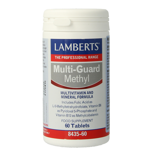 Lamberts Multi-Guard methyl vitamin multi-tablets, 60 count, supplement with essential nutrients for overall health.