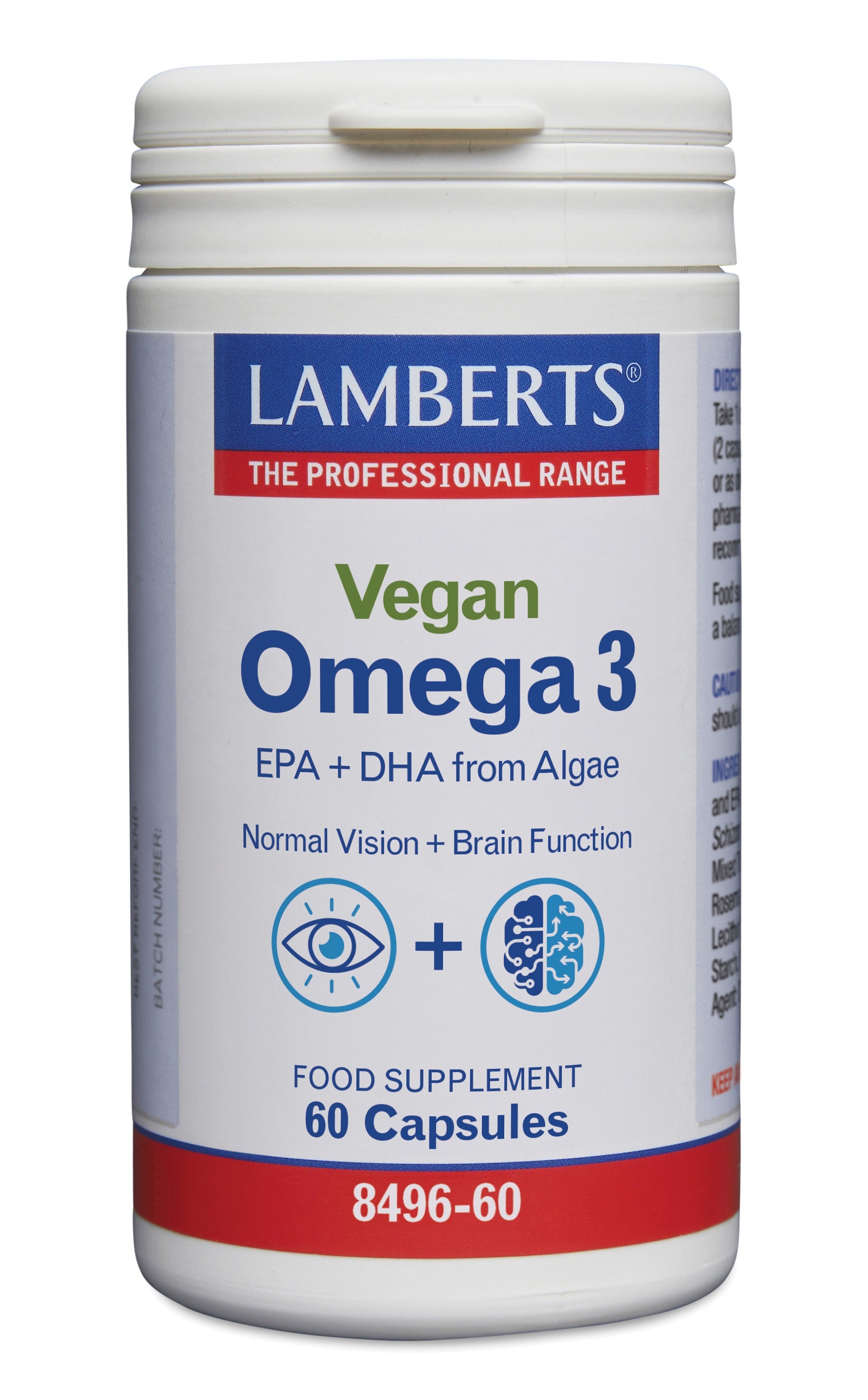 Lamberts Omega 3 vegan 60.00 Capsules