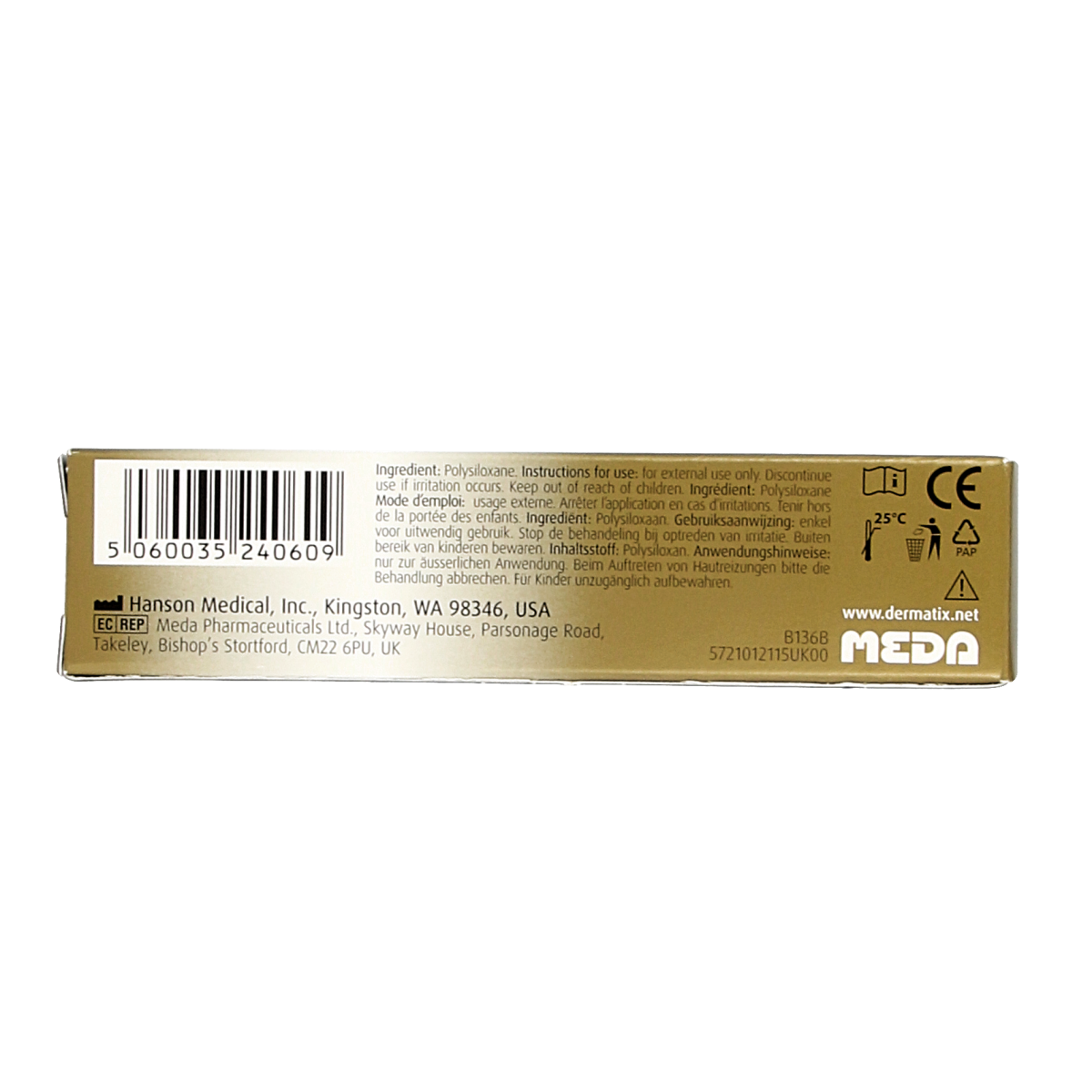 Dermatix Siliconen gel 15.00 Gram