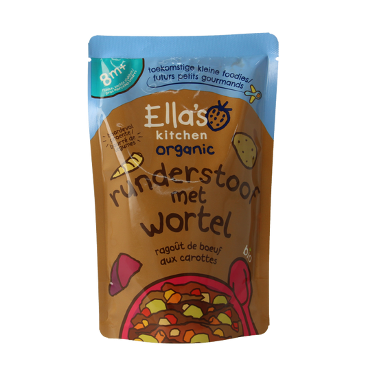 Ella's Kitchen Hartverwarmende runderstoof 8+ maanden bio 190 Gram