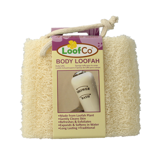 Loofco Douche en bad spons luffa bio 1.00 Stuks