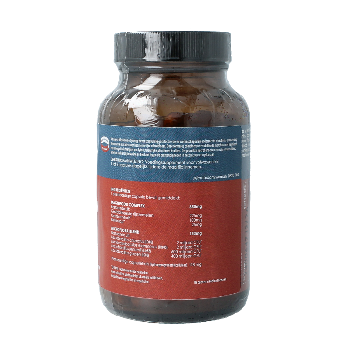 Terranova Microbioom support vrouw 100.00 Vegetarische capsules