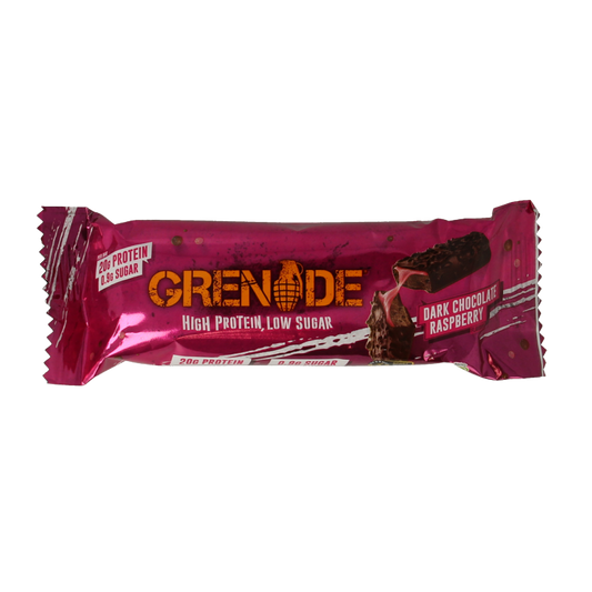Grenade High protein bar dark chocolate raspberry 60 Gram