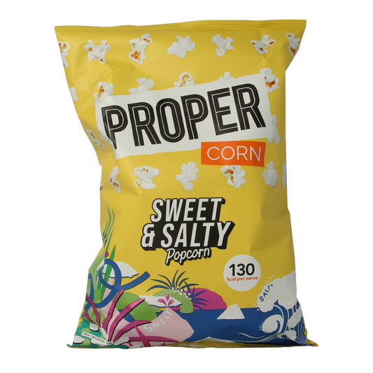 Proper Corn Popcorn sweet & salty 90.00 Gram