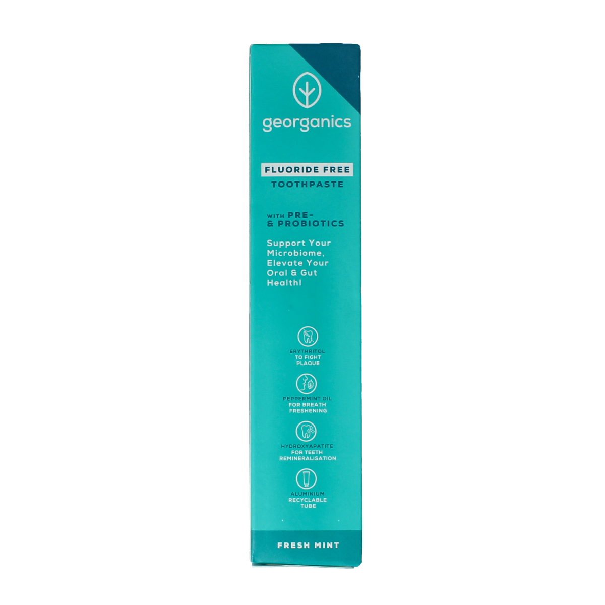 Georganics Toothpaste pre-and probiotic  fresh mint 75.00 Milliliter