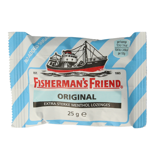 Fisherman's Friend Original suikervrij 25.00 Gram