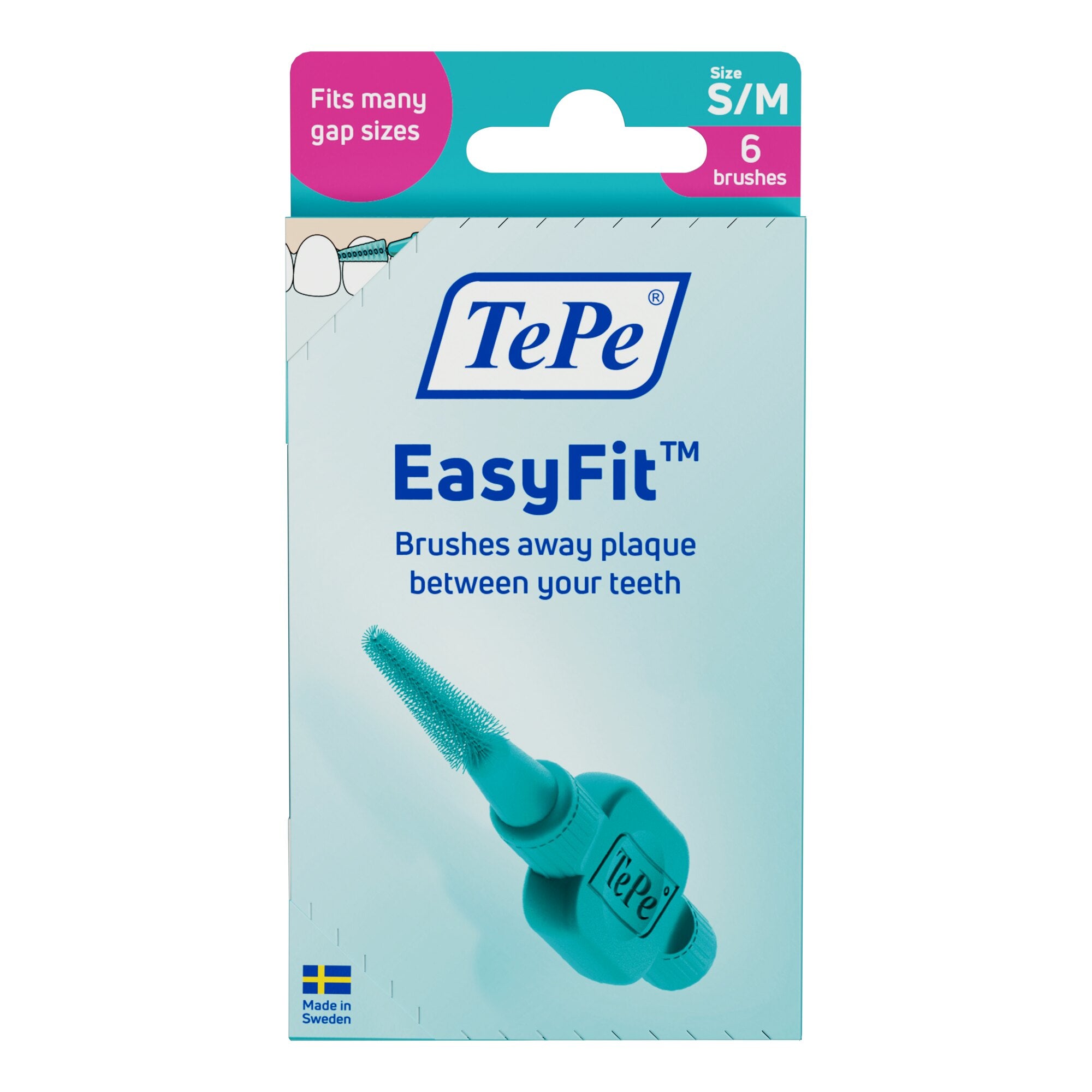 TePe TePe EasyFit  rager 6.00 Stuks