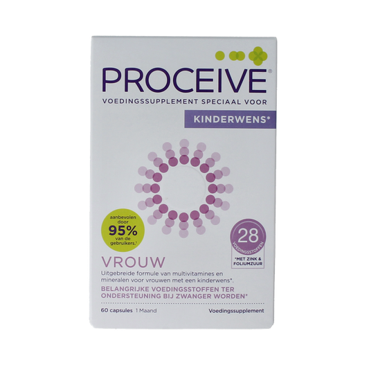 Proceive Kinderwens vrouw 60 Capsules