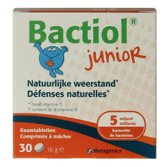 Metagenics Bactiol junior chew 30.00 Kauwtabletten