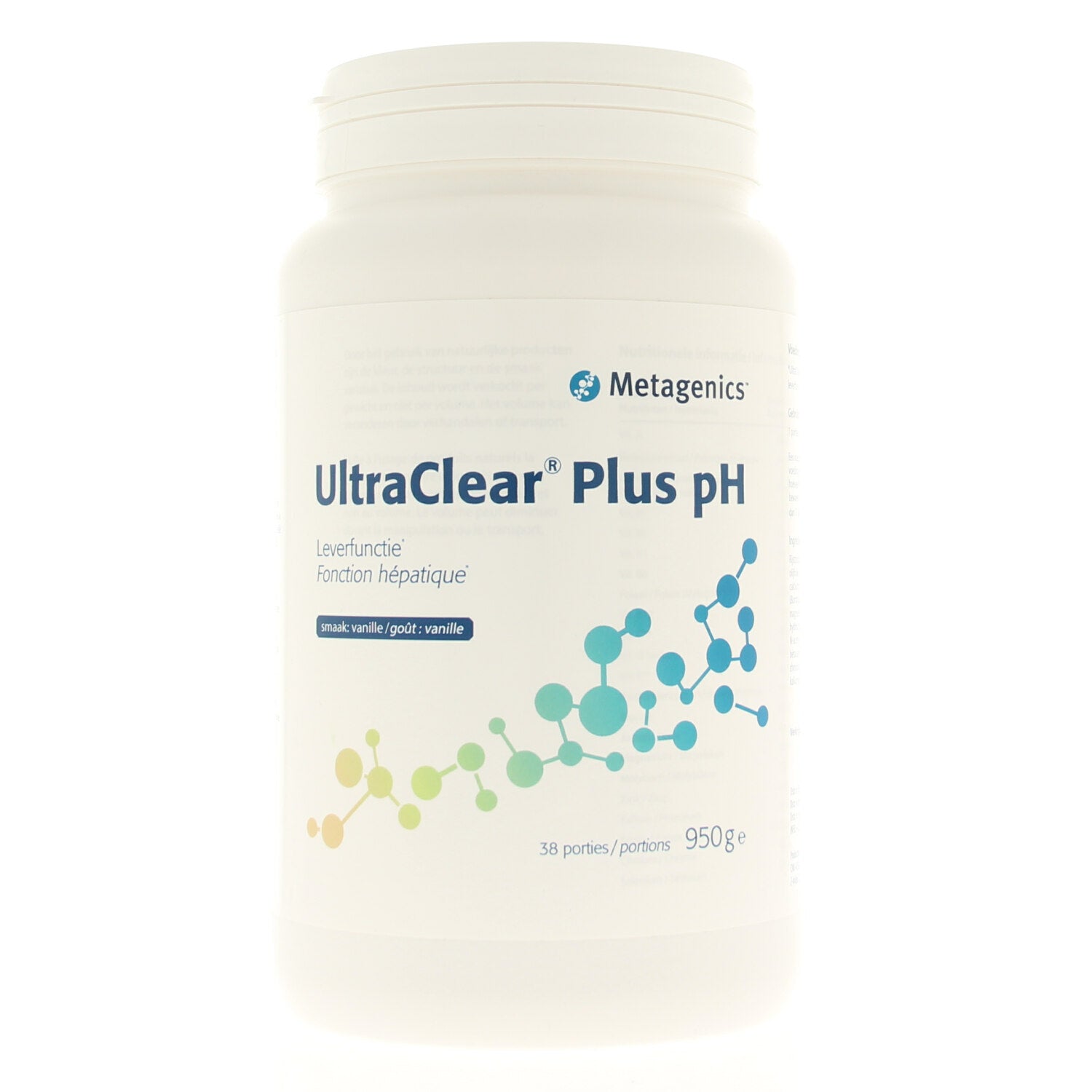 Metagenics Ultra clear plus pH vanille 965 Gram