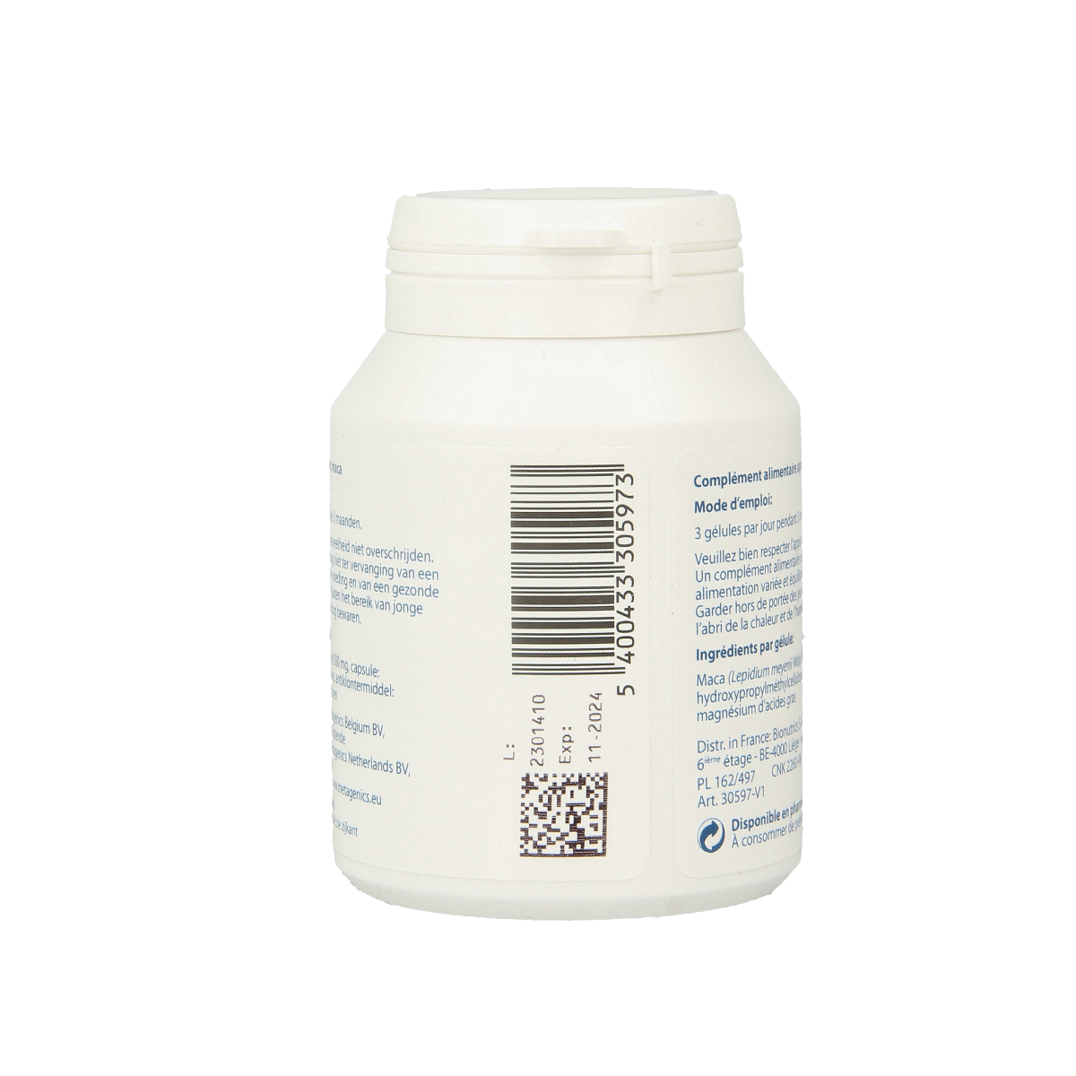 Metagenics Maca 500 90.00 Vegetarische capsules