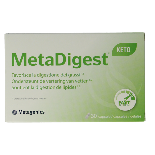 Metagenics Metadigest keto 30.00 Capsules