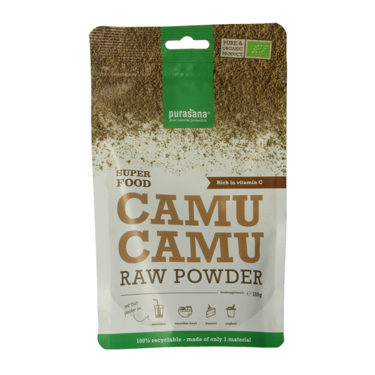 Purasana Camu Camu poeder vegan bio 100.00 Gram