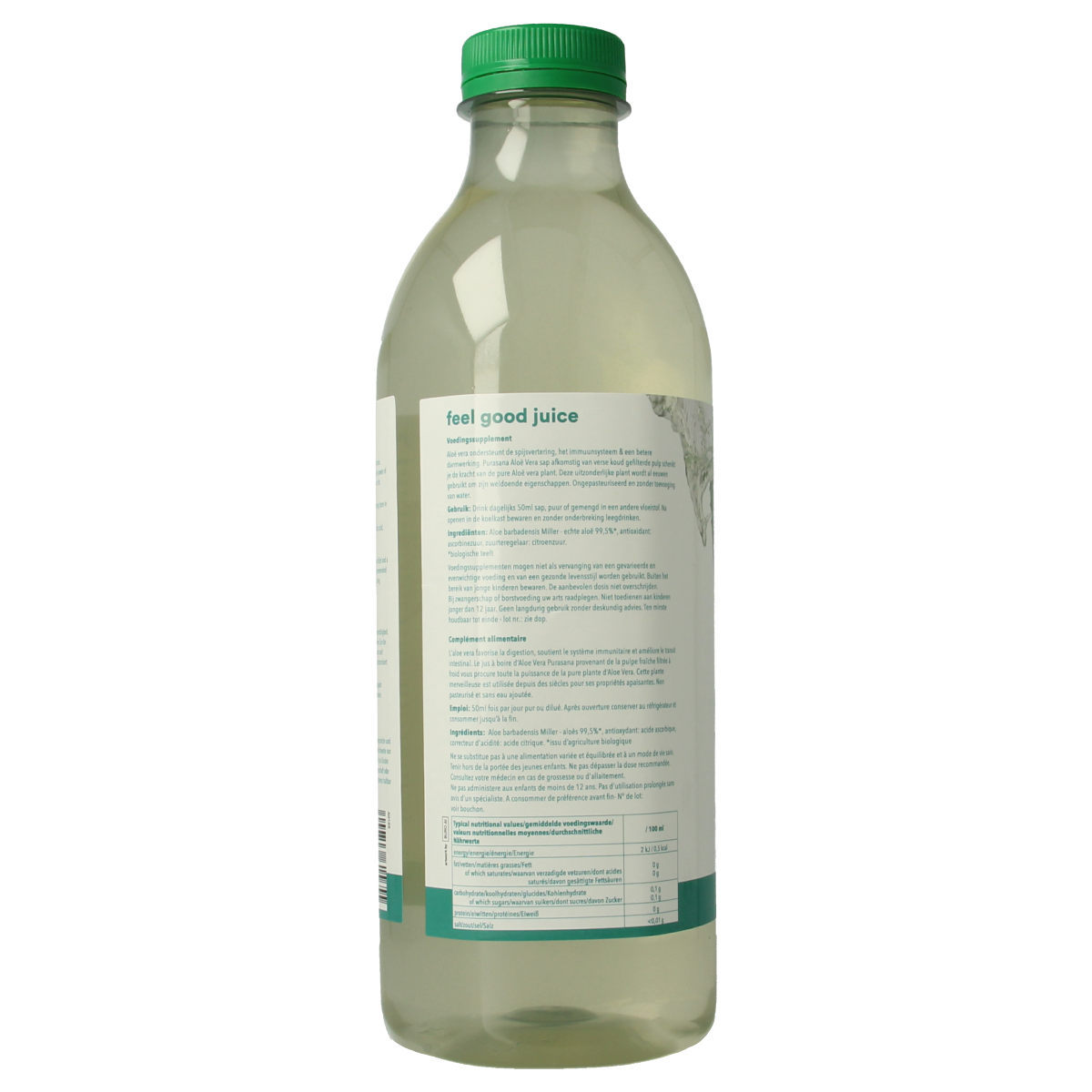 Purasana Aloe vera sap vegan bio 1.00 Liter