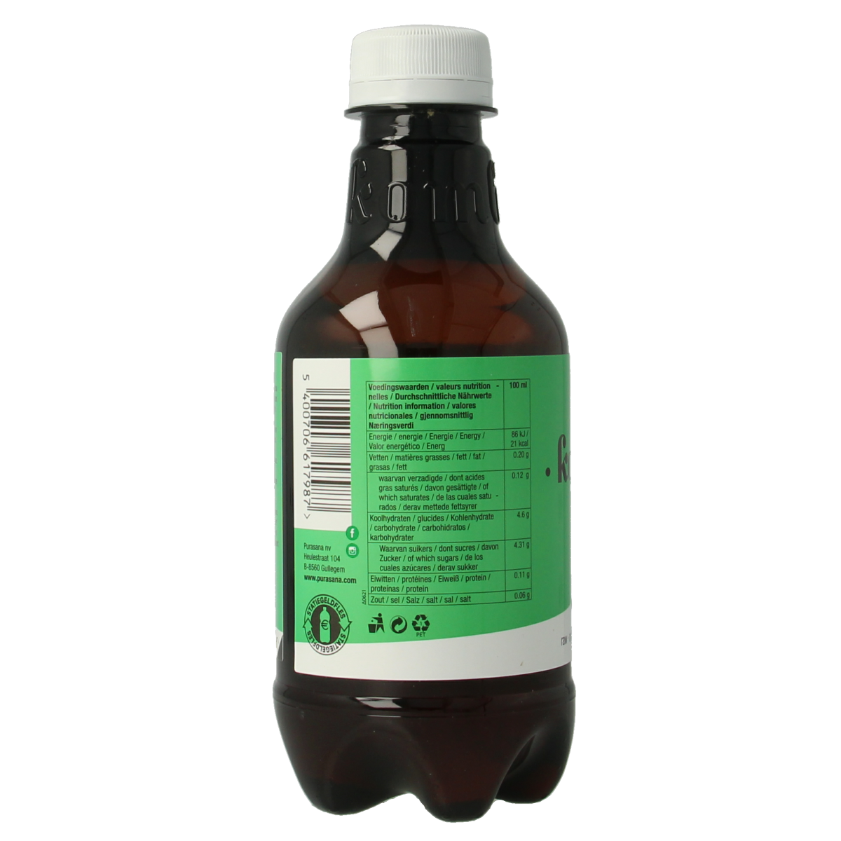 Purasana Kombucha natural vegan bio 330.00 Milliliter
