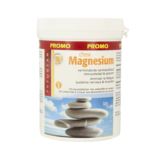 Fytostar Magnesium chew kauwtabletten 120 Kauwtabletten