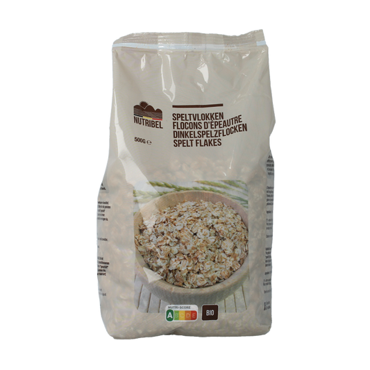 Nutribel Speltvlokken bio 500 Gram