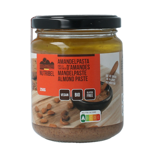 Nutribel Amandelpasta bio 250.00 Gram